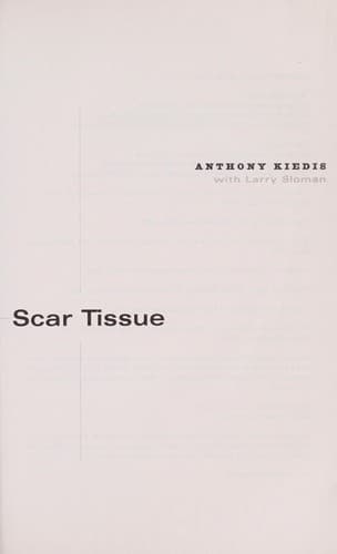 Scar Tissue by Anthony Kiedis