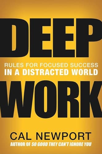 Cover for Deep Work