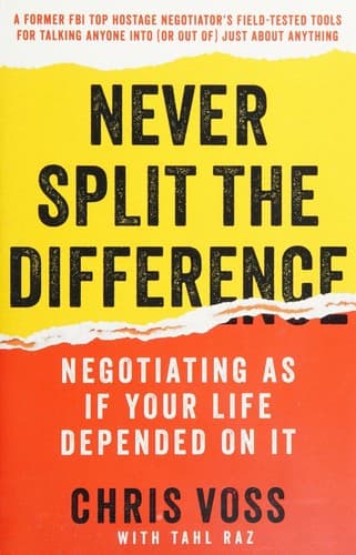 Cover for Never Split the Difference