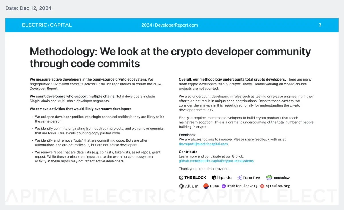 Electric Capital Report